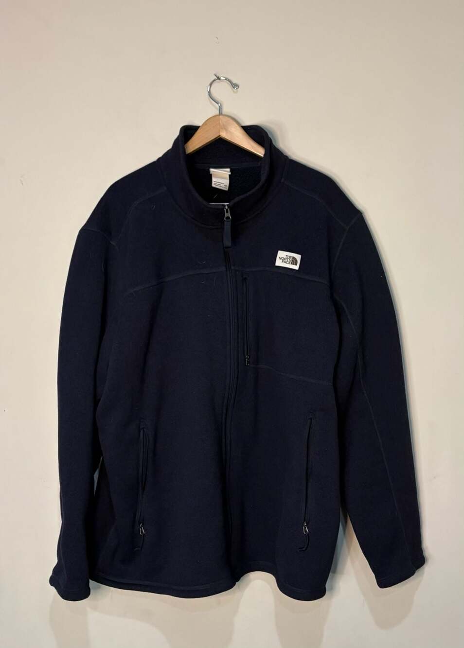 The North Face Gordon Lyons Full Zip Fleece Jacket Navy Men's XXXL